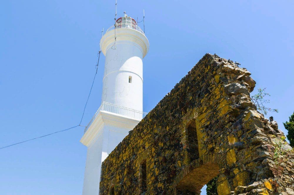 The Colonia del Sacramento Lighthouse in Uruguay is a significant museum in the city